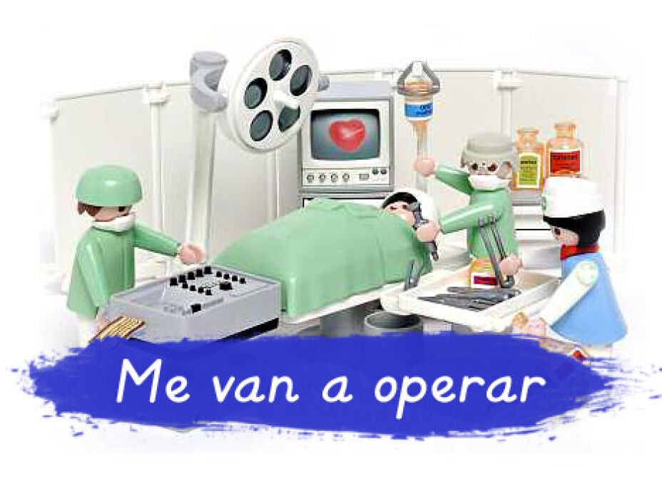 Me van a operar