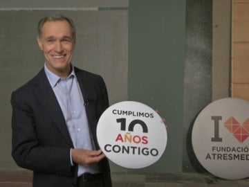 Silvio González con el aniversario de la Fundación Atresmedia