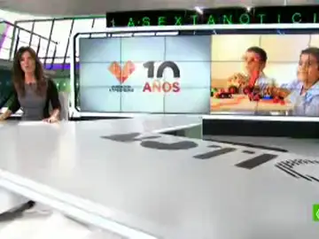El décimo aniversario de la Fundación Atresmedia en Noticias 2 de laSexta El décimo aniversario de la Fundación Atresmedia en Noticias 2 de laSexta