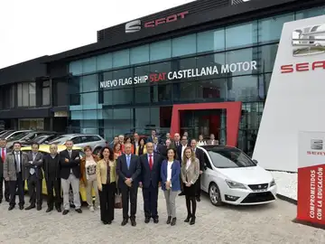 SEAT dona dieciséis vehículos para la FP SEAT dona dieciséis vehículos para la FP