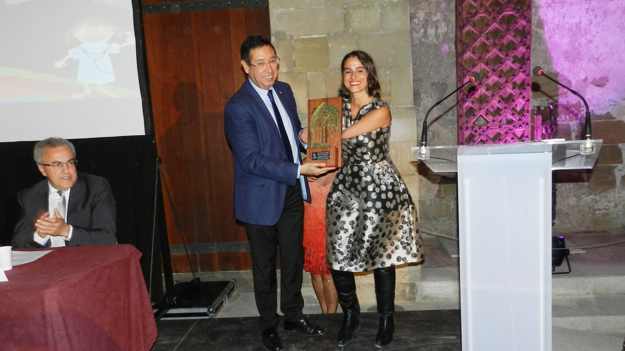 Lary León Premio Aspid 2016 A La Comunicación Fundacion Atresmedia 2457
