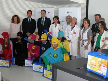 Seis superhéroes llegan a Navarra para ayudar a niños con cáncer Seis superhéroes llegan a Navarra para ayudar a niños con cáncer