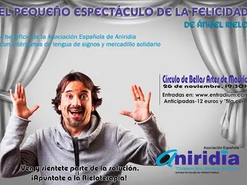 El humor solidario de Ángel Rielo en lengua de signos El humor solidario de Ángel Rielo en lengua de signos