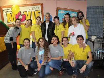El cantante Borja Rubio pone ritmo a la fiesta de Navidad del Hospital La Paz El cantante Borja Rubio pone ritmo a la fiesta de Navidad del Hospital La Paz