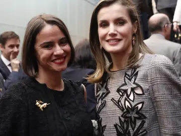 La reina Letizia, con la Fundación Atresmedia La reina Letizia, con la Fundación Atresmedia