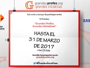Este viernes 31 de marzo termina el plazo para inscribirse en la IV convocatoria Este viernes 31 de marzo termina el plazo para inscribirse en la IV convocatoria