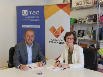 La Fundaci&oacute;n ATRESMEDIA y el Centro Universitario U-tad alcanzan un acuerdo para becar a alumnos con discapacidad en Animaci&oacute;n 3D 