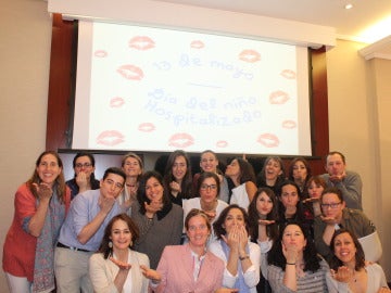  Un beso redondo ayuda a humanizar los hospitales infantiles