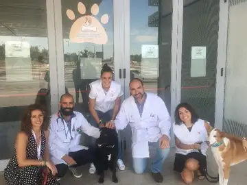 El Hospital Rey Juan Carlos abre sus puertas a los perros El Hospital Rey Juan Carlos abre sus puertas a los perros