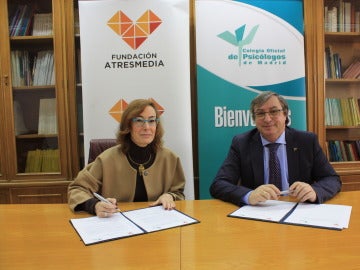 La Fundación Atresmedia y el Colegio Oficial de Psicólogos renuevan su acuerdo de colaboración
