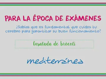 Para la época de exámenes Para la época de exámenes