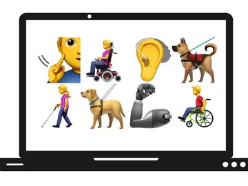 Nuevos ‘emojis’ para representar a personas con discapacidad Nuevos ‘emojis’ para representar a personas con discapacidad