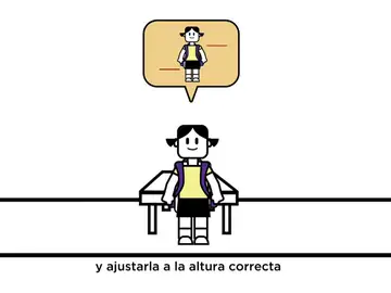 Aprende cómo usar la mochila para cuidar tu espalda Aprende cómo usar la mochila para cuidar tu espalda