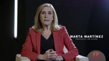 Marta Martínez, presidenta de IBM España. OPINIÓN FORMACIÓN PROFESIONAL