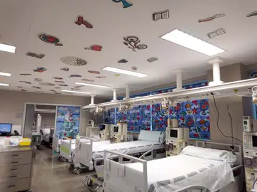 El Servicio de Nefrología pediátrica del Hospital La Fe estrena nueva decoración El Servicio de Nefrología pediátrica del Hospital La Fe estrena nueva decoración