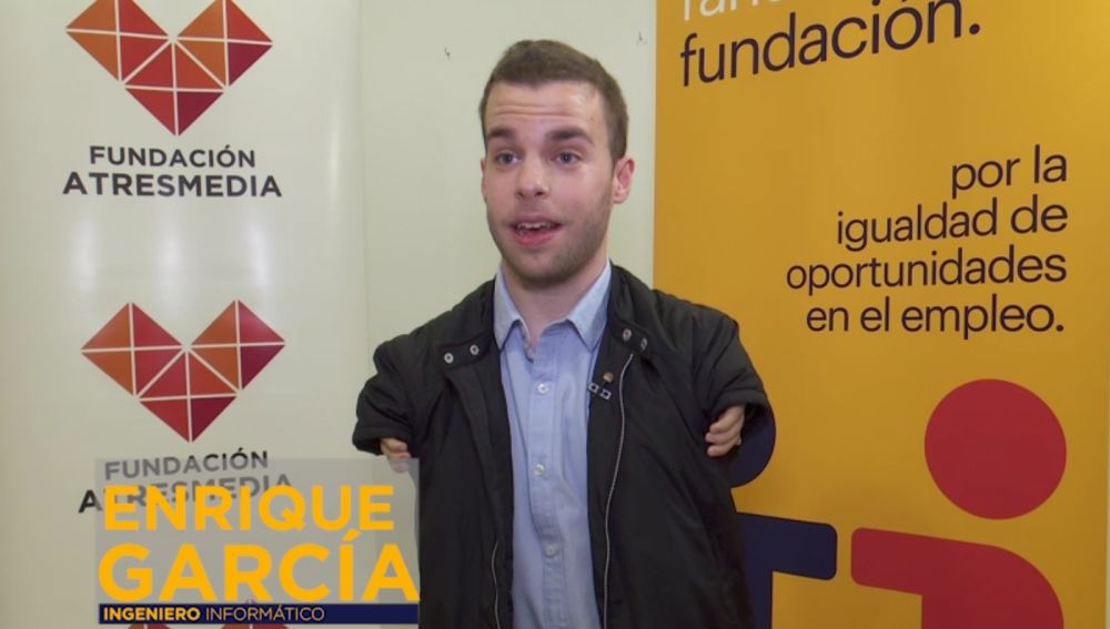 Entrevista a Enrique García, Ingeniero Informático, candidato con discapacidad