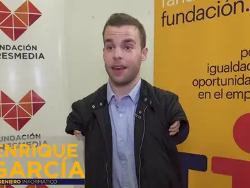 Entrevista a Enrique García, Ingeniero Informático, candidato con discapacidad Entrevista a Enrique García, Ingeniero Informático, candidato con discapacidad