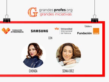 Presentadores Premios 'Grandes Profes, Grandes Iniciativas'