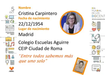 Conoce a Cristina, profesora de ciencias e inglés Conoce a Cristina, profesora de ciencias e inglés