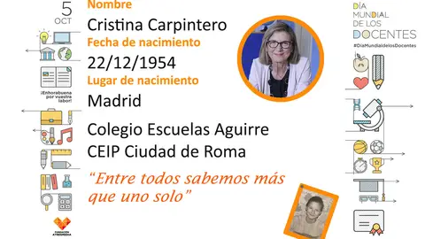 Cristina ha sido profe de ciencias en inglés Cristina ha sido profe de ciencias en inglés
