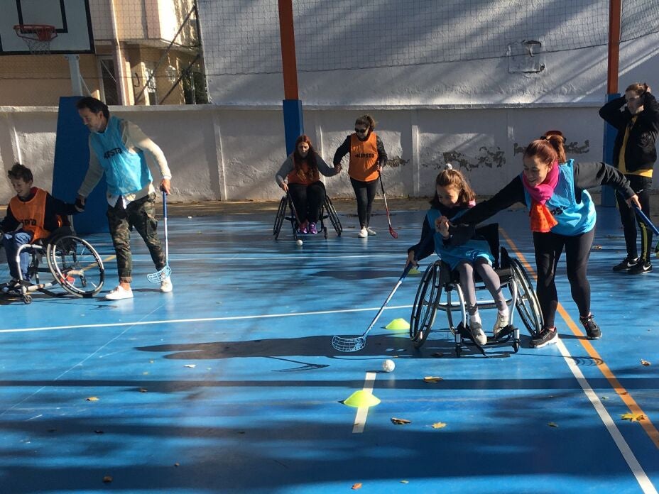 Nuestros compañeros de Atresmedia participan en la jornada de sensibilización 'Deporte adaptado'