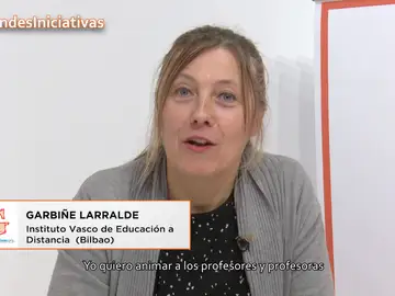 La docente Garbiñe Larralde anima a los profesores a generar nuevos espacios de aprendizaje La docente Garbiñe Larralde anima a los profesores a generar nuevos espacios de aprendizaje