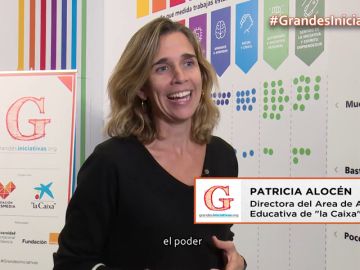 Patricia Alocén te cuenta por qué la Caixa coorganiza los premios Grandes Iniciativas