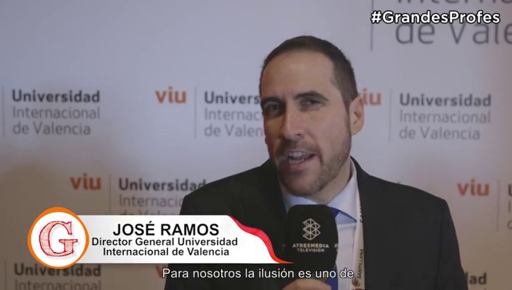 Universidad Internacional de Valencia en ¡'Grandes Profes'!