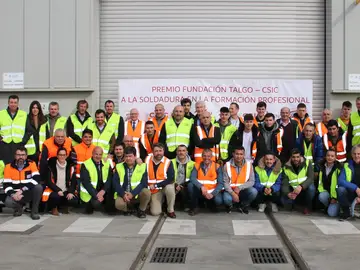 La Fundación Talgo y el Consejo Superior de Investigaciones Científicas (CSIC) celebran la V Edición de los Premios de Soldadura Fundación Talgo - CSIC La Fundación Talgo y el Consejo Superior de Investigaciones Científicas (CSIC) celebran la V Edición de los Premios de Soldadura Fundación Talgo - CSIC