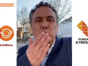 Roberto Brasero se une al lanzamiento masivo de besos Roberto Brasero se une al lanzamiento masivo de besos