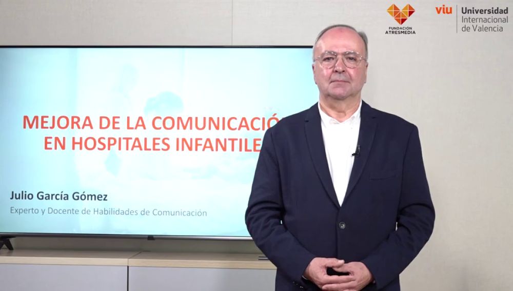 Julio García te invita a inscribirte al Curso de Comunicación con el Paciente Pediátrico