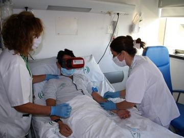 Uso realidad virtual paciente pediátrico