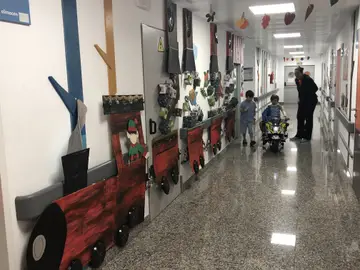 Decorar las plantas de pediatría humaniza y mejora la estancia de los pacientes Decorar las plantas de pediatría humaniza y mejora la estancia de los pacientes