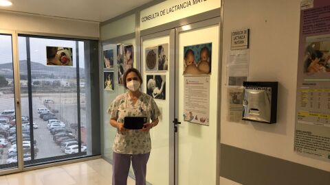 Consulta de lactancia materna en el Hospital Virgen del Castillo