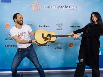 Bely Basarte y Juan Antonio Simarro en el Evento Grandes Profes 2021
