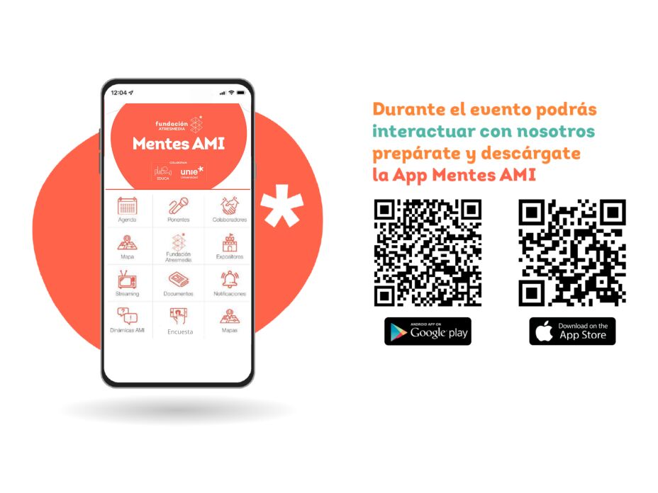 Descarga la App del Encuentro Mentes AMI 2023 