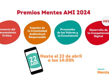 Últimas semanas para que docentes y centros educativos participen en los Premios Mentes AMI 2024, de la Fundación Atresmedia