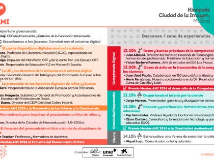 Descubre el programa del Encuentro Mentes AMI 2024