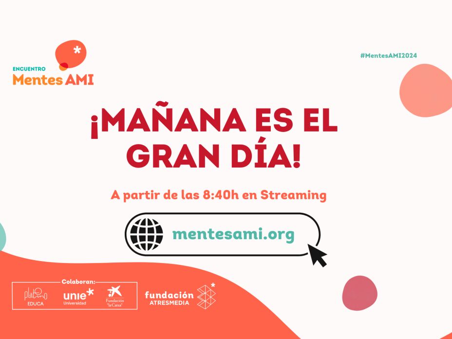 ¡Mañana no te pierdas el gran evento para docentes ‘Mentes AMI’!