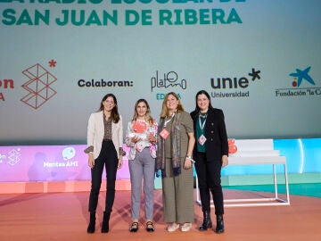 Premio Mentes AMI 2024 en la categoría 'Pensamiento Crítico': La radio escolar de San Juan de la Ribera