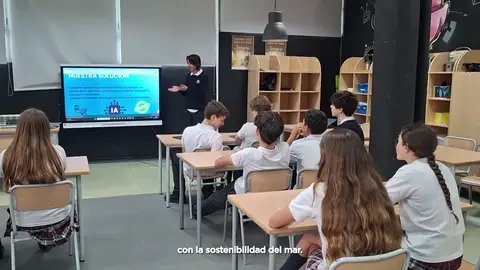 ‘Hallazgos (AI-Azgos)’, presentado por el Colegio Internacional SEK Ciudalcampo de San Sebastián de los Reyes (Madrid). ‘Hallazgos (AI-Azgos)’, presentado por el Colegio Internacional SEK Ciudalcampo de San Sebastián de los Reyes (Madrid).
