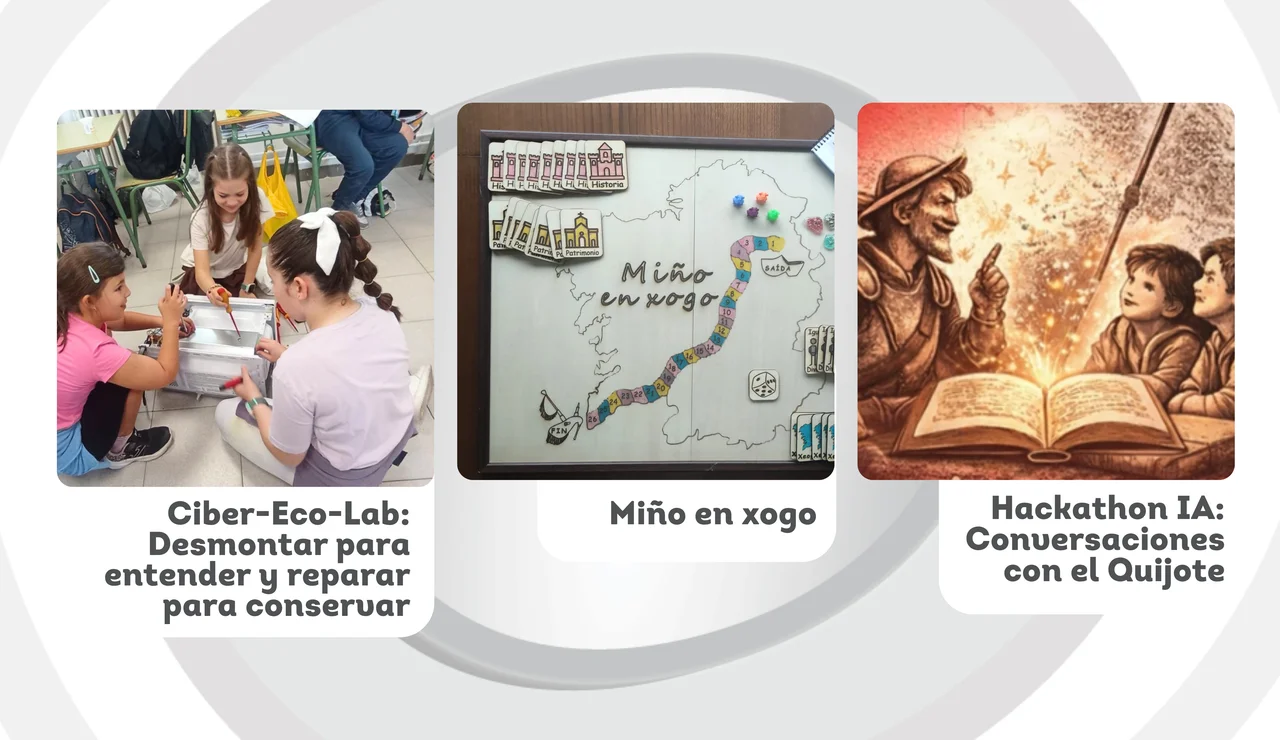 Finalistas del Premio Mentes AMI 2026 en la categoría Desarrollo de la Competencia Digital