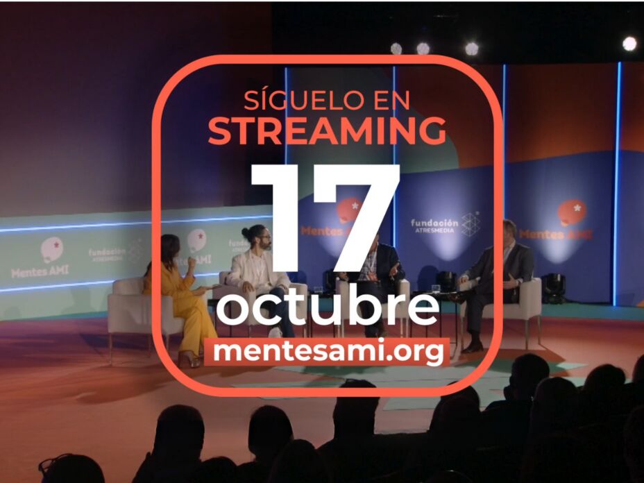 Este sábado, sigue en directo el Encuentro Mentes AMI 2026: ponencias, entrevistas y entrega de premios Este sábado, sigue en directo el Encuentro Mentes AMI 2026: ponencias, entrevistas y entrega de premios